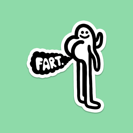 Fart Dood - Vinyl Sticker